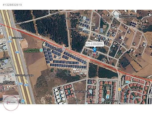 Döşemealtı Çıplaklı'da Satılık İmarlı Villa Arsası 4