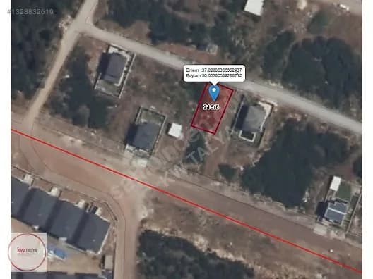 Döşemealtı Çıplaklı'da Satılık İmarlı Villa Arsası 5